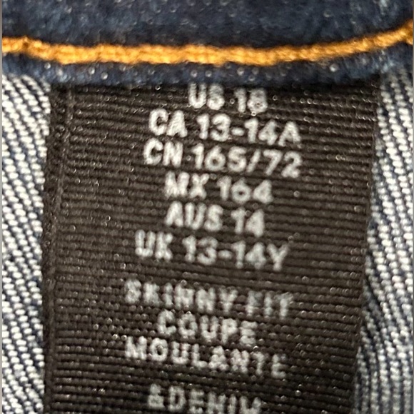 Boys denim jeans from H&M.  Size 18/13-14 year old. - Picture 2 of 5